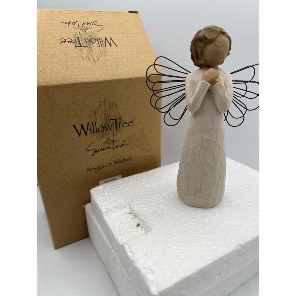Willow Tree "Angel Of‎ Wishes" Sculpture Susan Lordi Demdaco 2001 NIB
